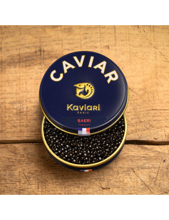 French farmed caviar
